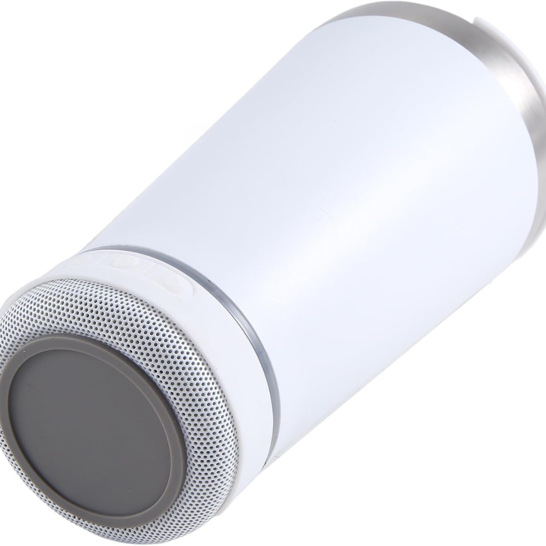 🔥 Vaso Térmico Moderno con Altavoz Bluetooth – Estilo, Música y Bebida en Uno